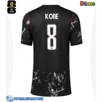 Fotballdrakt Dame Canada Ismael Kone #8 Bortedrakt VM 2026 Kortermet